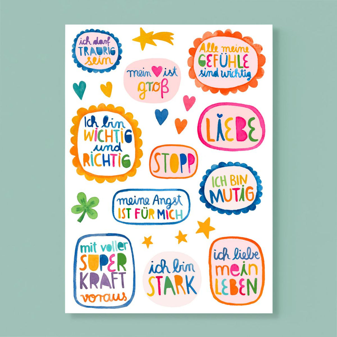 Postkarte *Affirmationen*