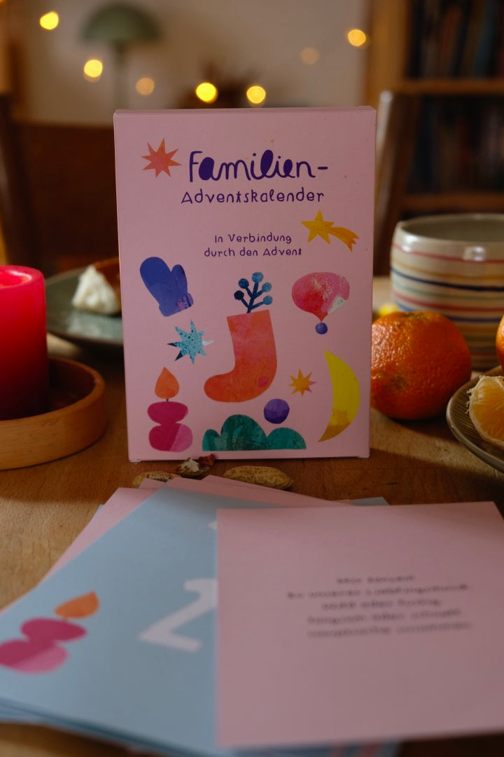 Adventskalender-Karten *Familienadventskalender*
