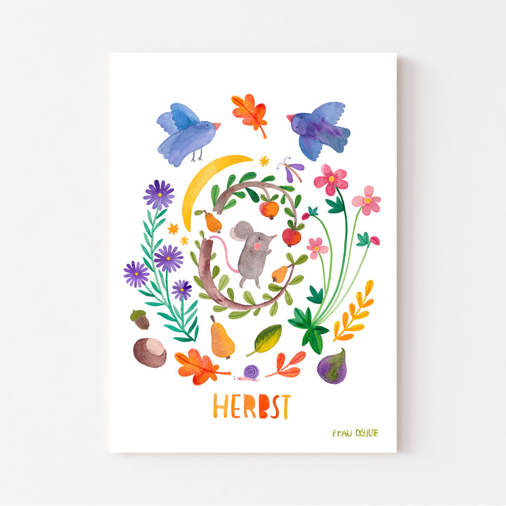 Print-Set *Jahreszeiten*