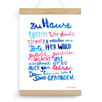 Print A4 *Hausordnung*