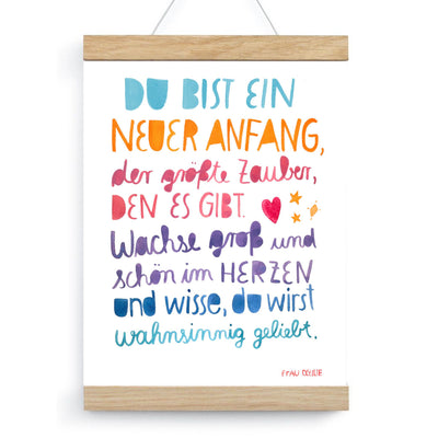 Print A4 *Baby* (Neuer Anfang)