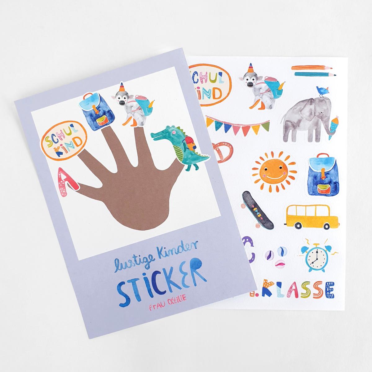 Stickerbogen *Einschulung*