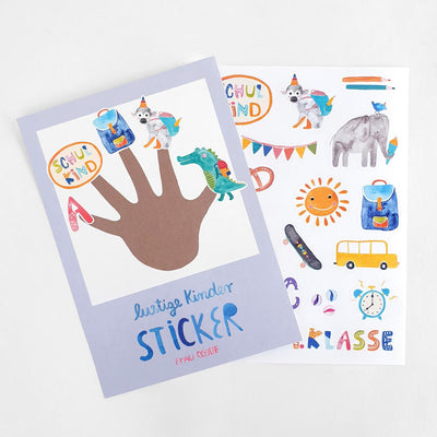 Stickerbogen *Einschulung*