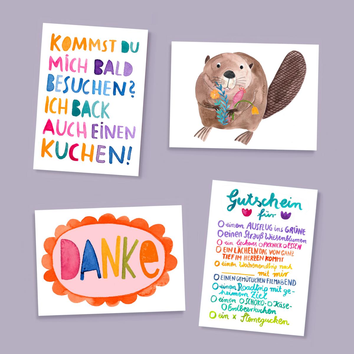 Postkartenset (20 Karten) *Geburtstag, Feste & Anlässe*