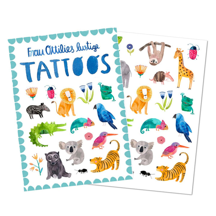 Kindertattoos *Wilde Tiere*