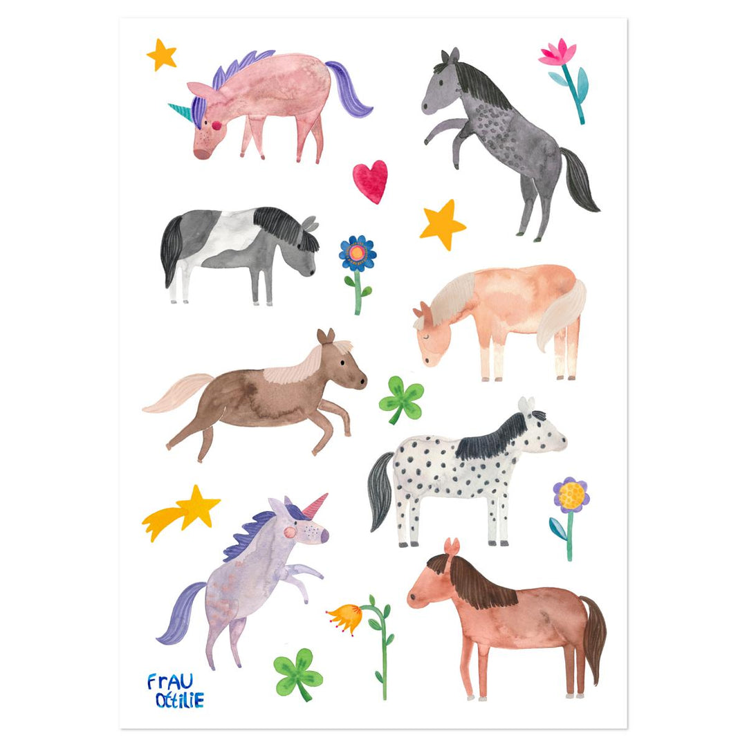 Kindertattoos *Pferde & Ponys*