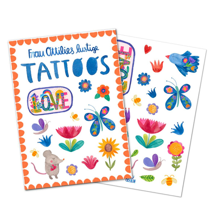 Kindertattoos *Blumen & Liebe*