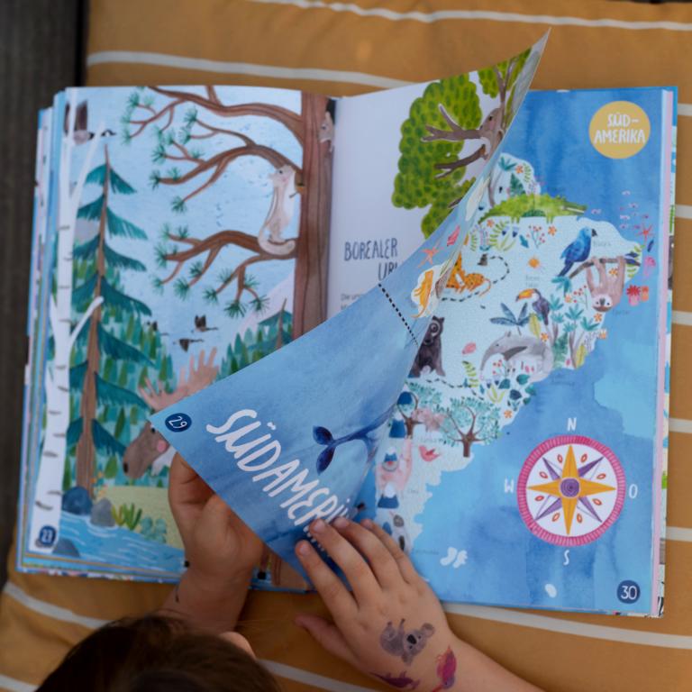 Atlas für Kinder *Mein großer bunter Tieratlas*