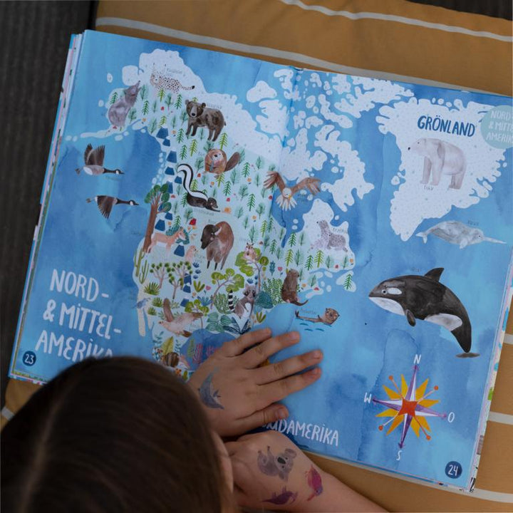 Atlas für Kinder *Mein großer bunter Tieratlas*