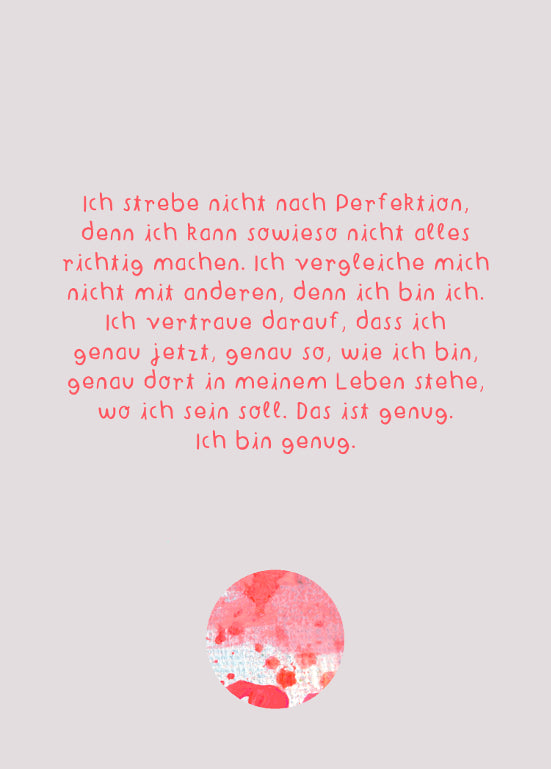 Affirmationskarten für Erwachsene *Karten für ein gutes Leben*