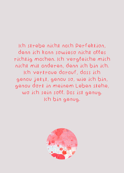 Affirmationskarten für Erwachsene *Karten für ein gutes Leben*