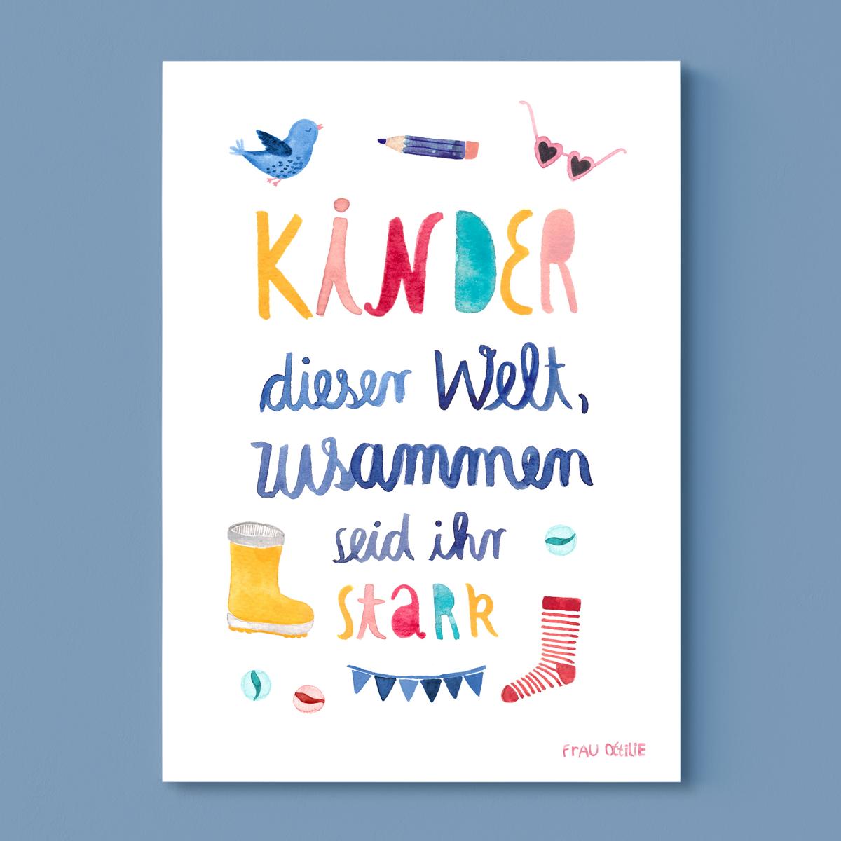 Print A4 *Starke Kinder*