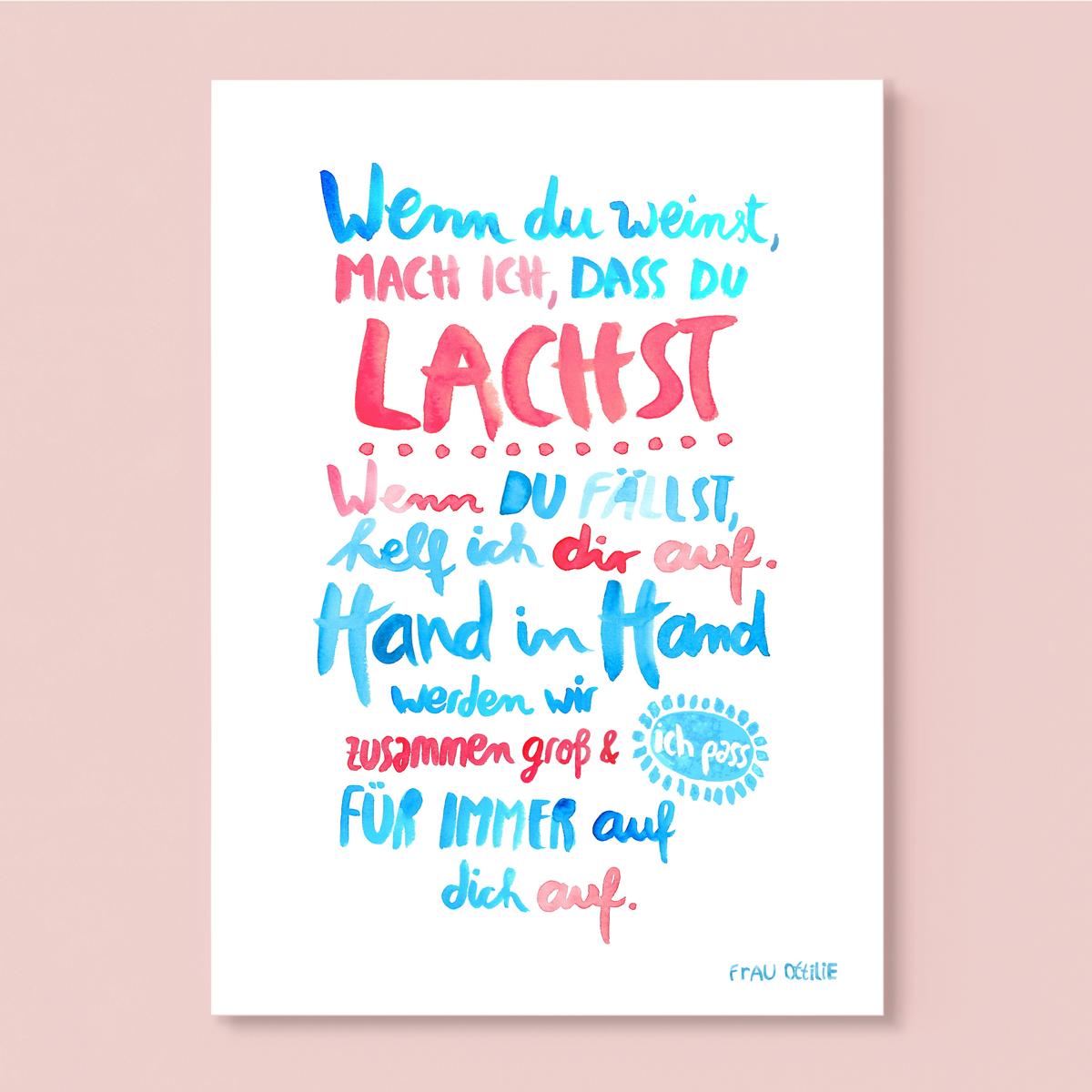 Print A4 *Kleine Schwester / Kleiner Bruder*