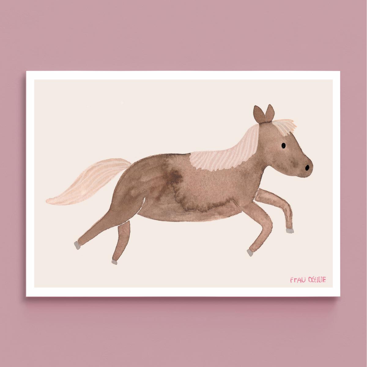 Print A4 *Pferd im Galopp*