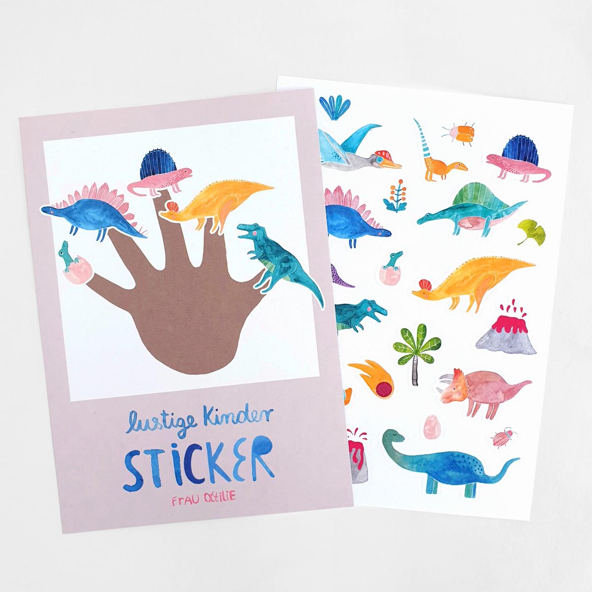 Stickerbogen *Dinosaurier*