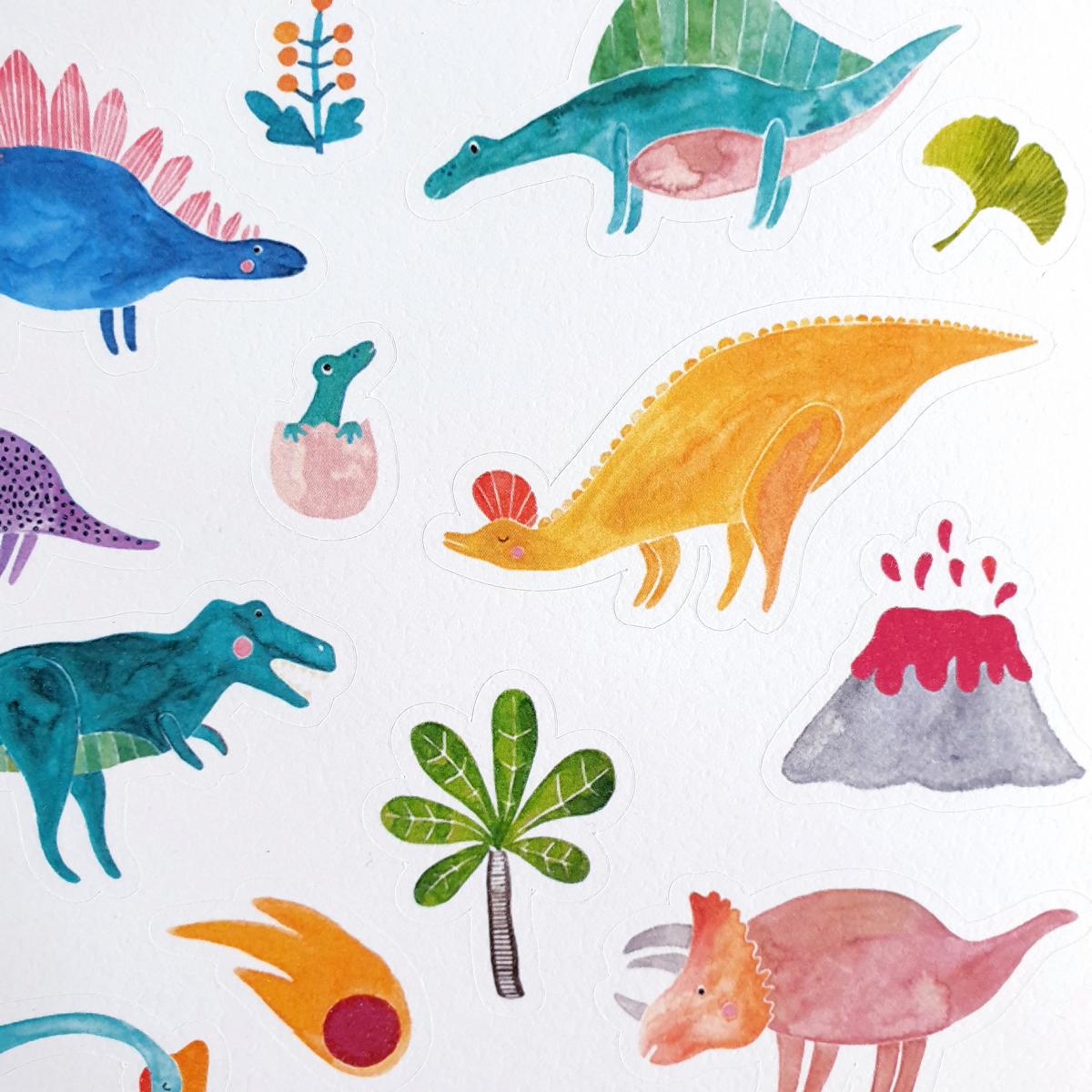 Stickerbogen *Dinosaurier*