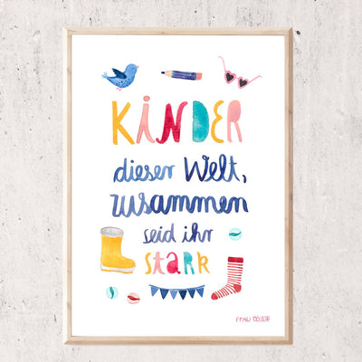 Print A4 *Starke Kinder*