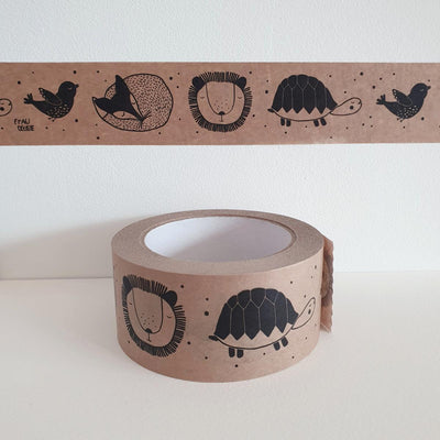 Klebeband *Tiere* (B-Ware mit starken Qualitätsschwankungen, s. Beschreibung)