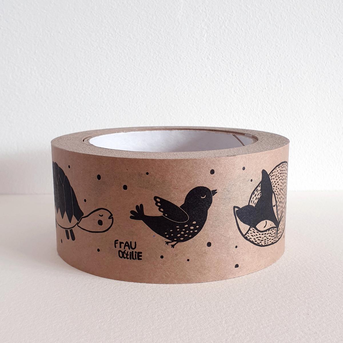 Klebeband *Tiere* (B-Ware mit starken Qualitätsschwankungen, s. Beschreibung)