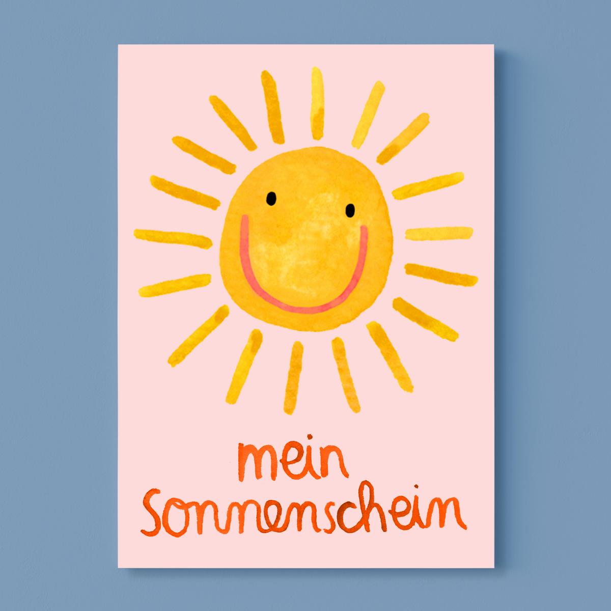 Postkarte *Mein Sonnenschein*