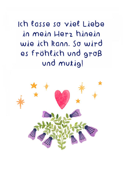 Affirmationskarten für Kinder *Karten für ein schönes Leben*