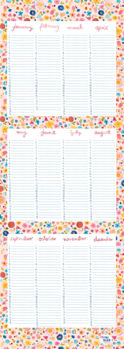 Posterkalender *Blumen*