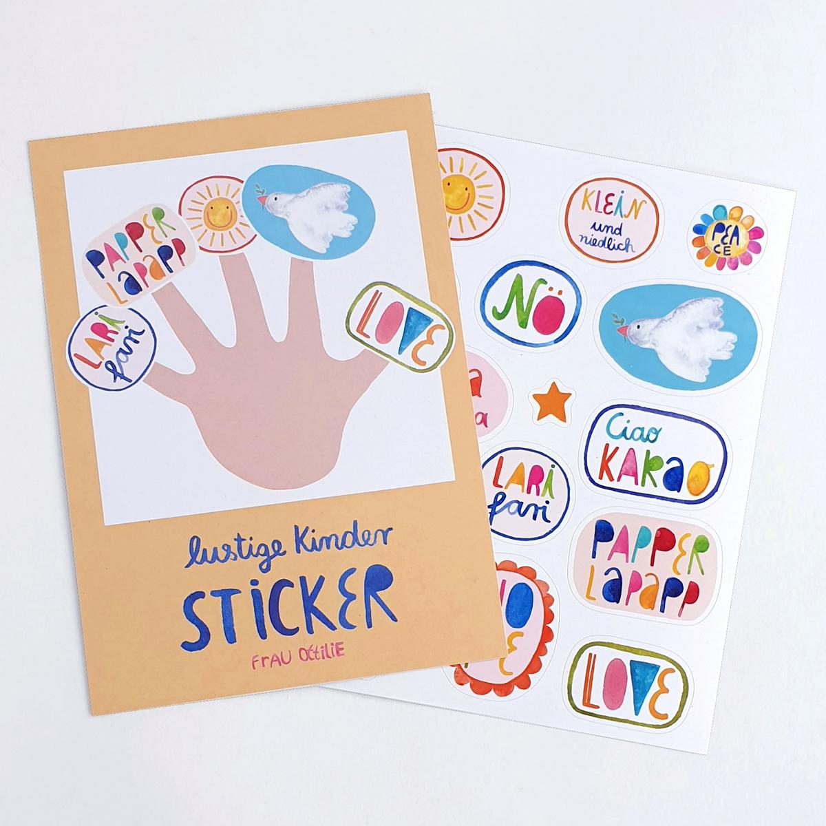Stickerbogen *Sonnenschein & Rambazamba*