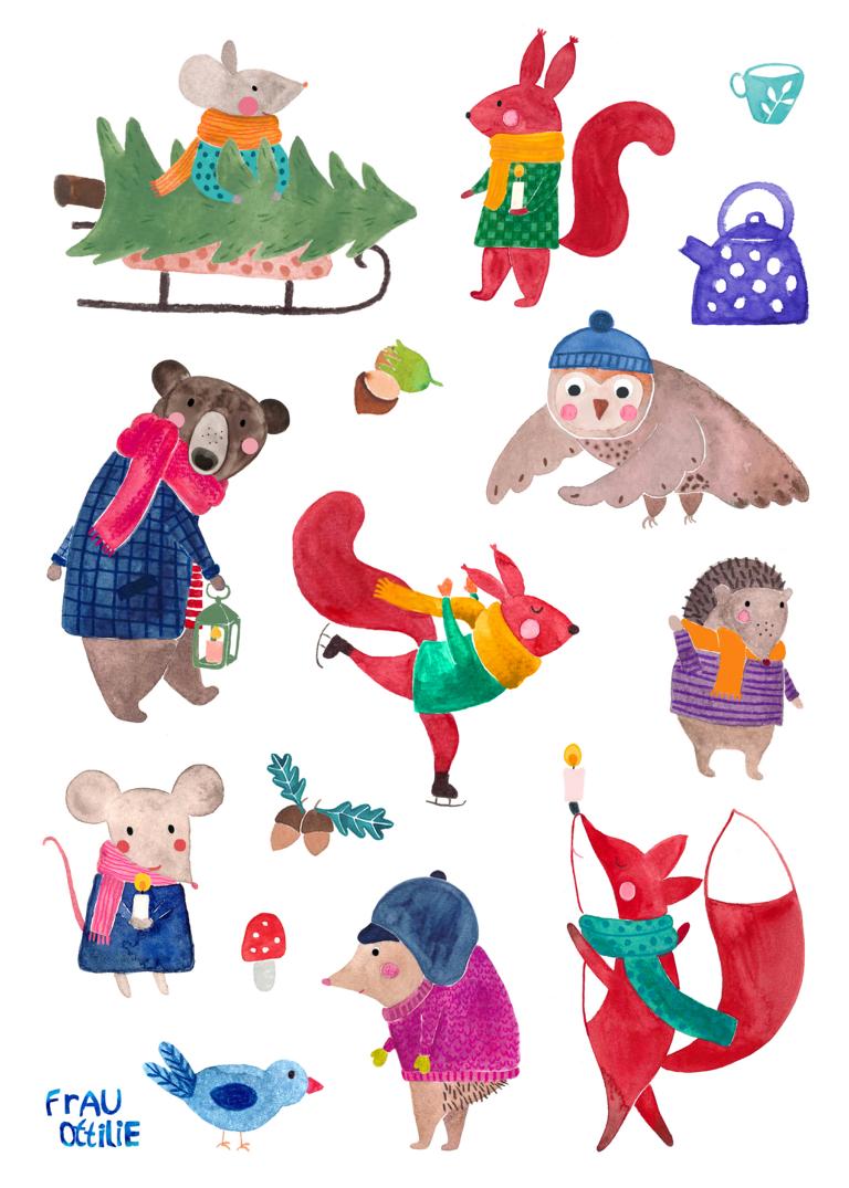 Sticker *Winter & Weihnachten*
